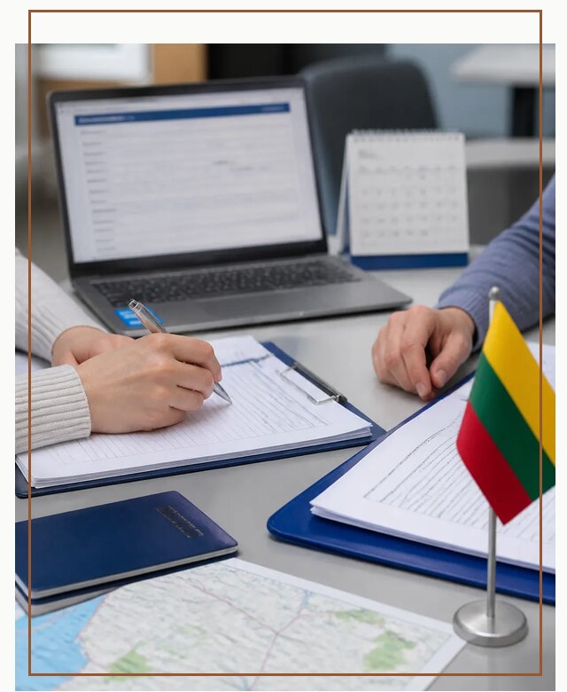 Профессиональное оформление визы в Литву для поездки в Северодвинске
