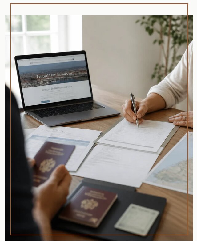 Оформление Digital Nomad и ВНЖ Португалии в Северодвинске